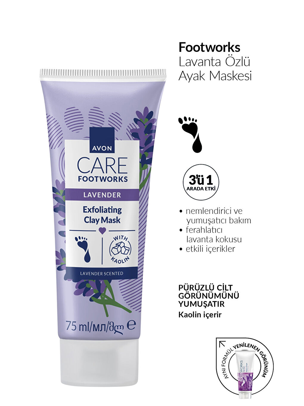 Foot Works Lavanta Özlü Ayak Bakım Paketi-3