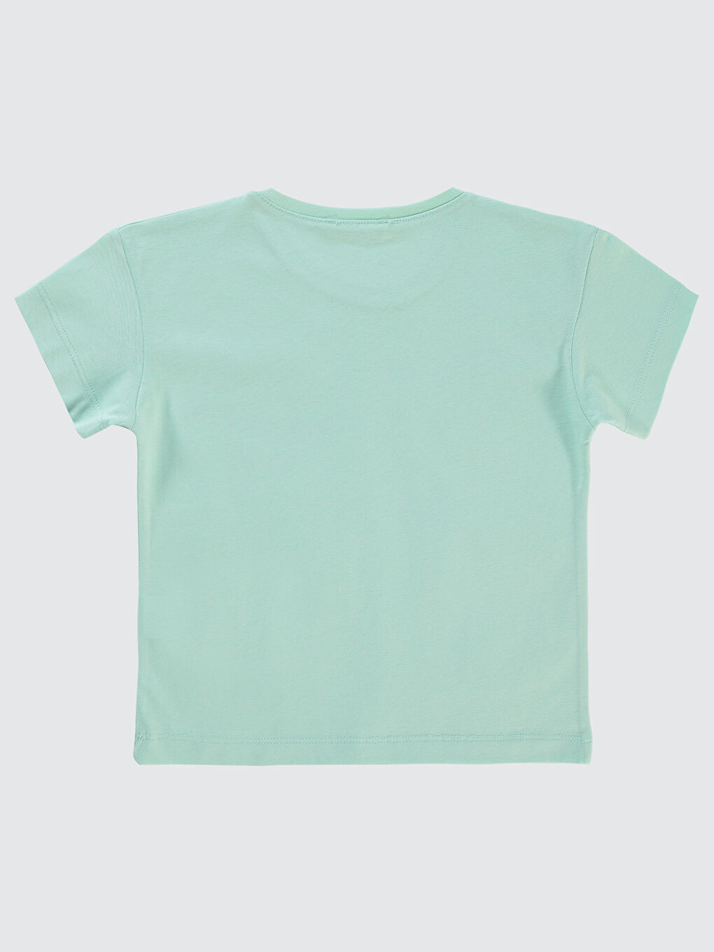 Yeşil Girls Kız Çocuk Tişört 2-5 Yaş Taze Nane-1
