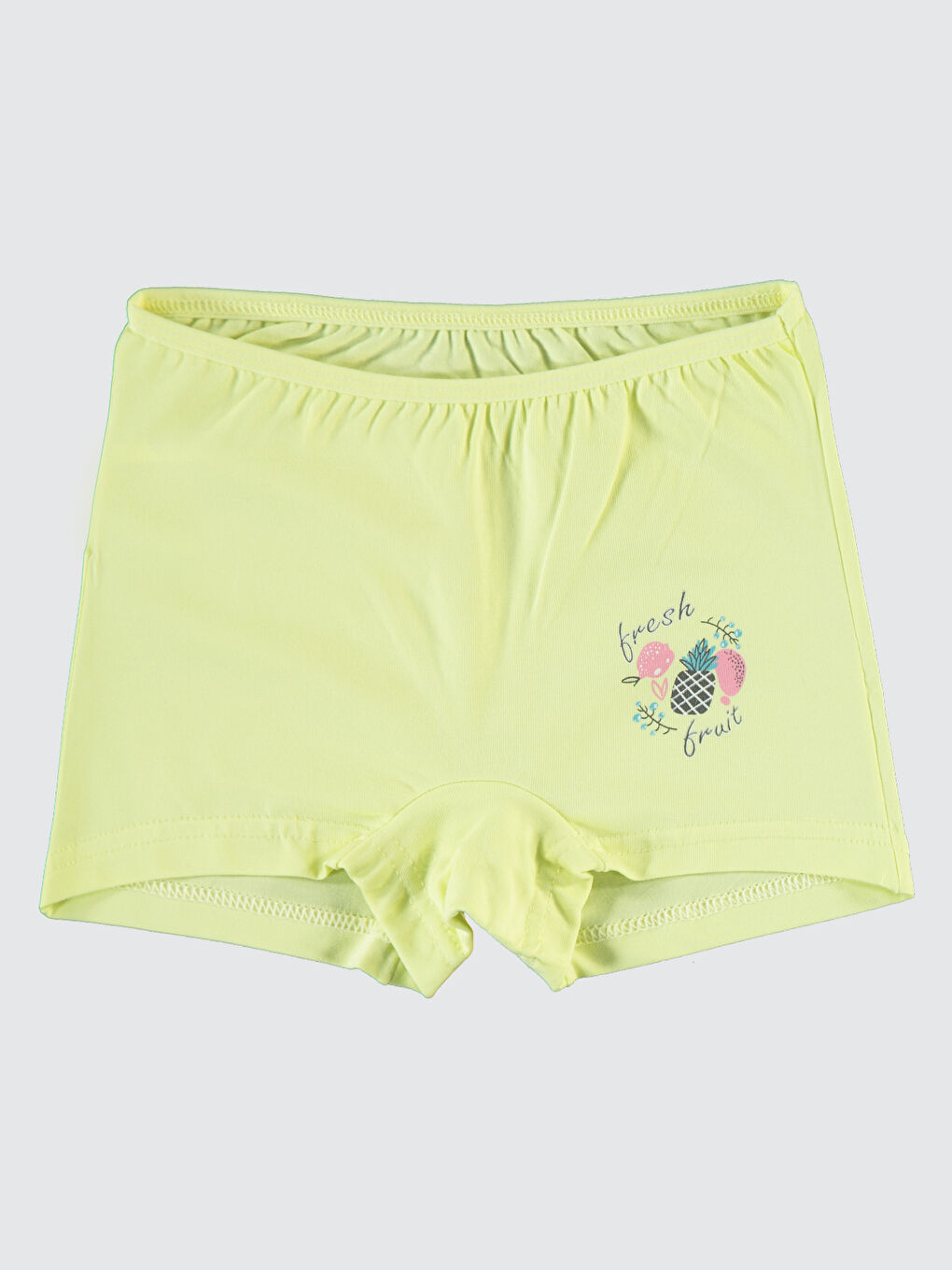 Girls Kız Çocuk 2'li Boxer 2-10 Yaş Sarı-1