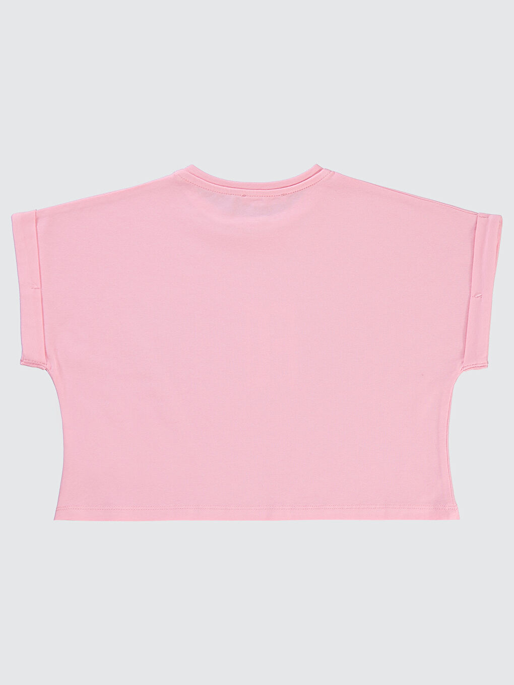 Girls Kız Çocuk Tişört 6-9 Yaş Şeker Pembesi-1