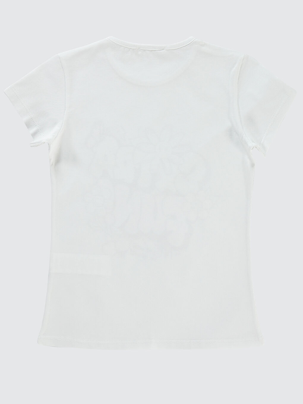 Girls Kız Çocuk Tişört 6-9 Yaş Beyaz-1