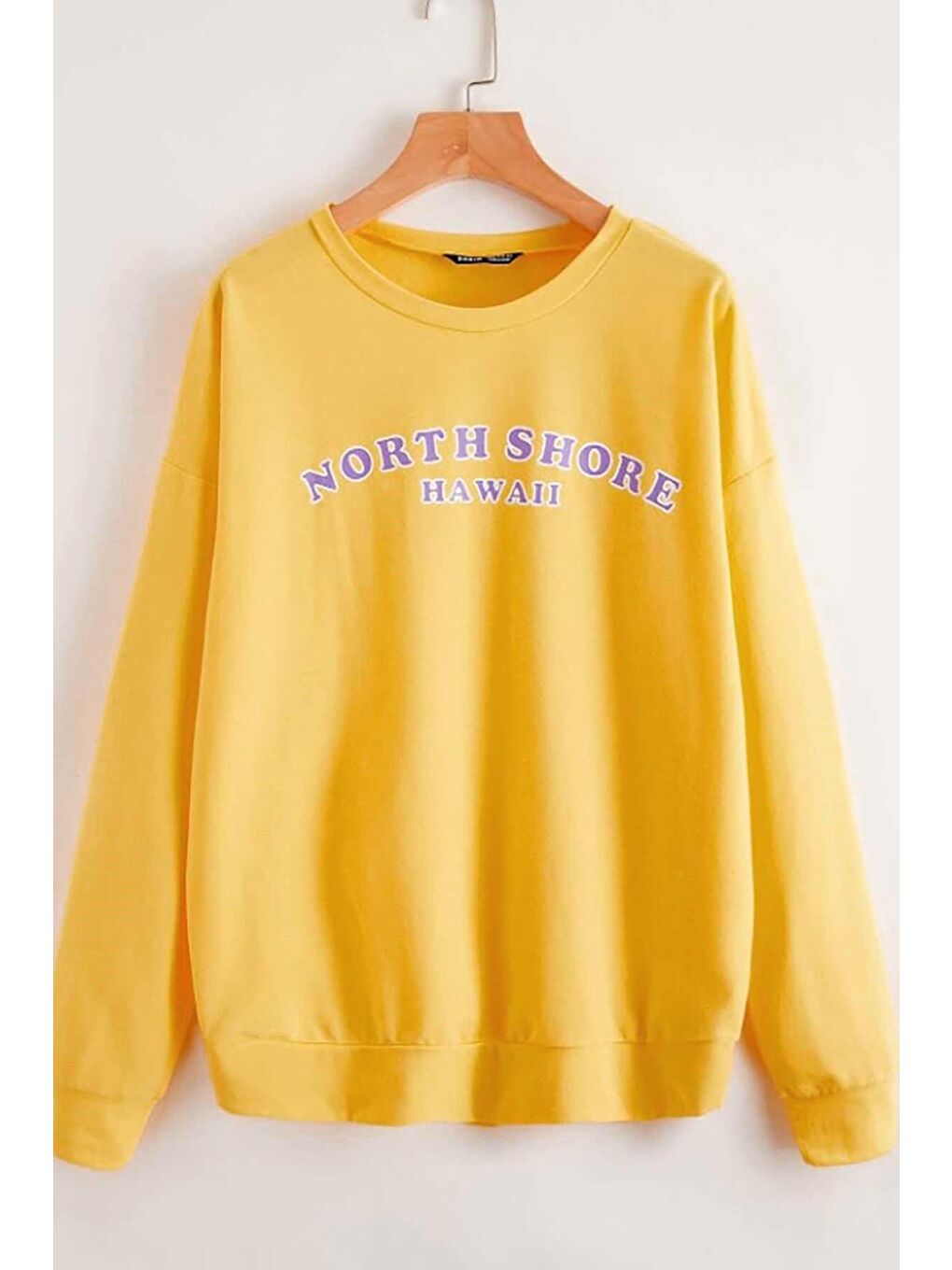 Sarı Sweatshirt Mg823-1