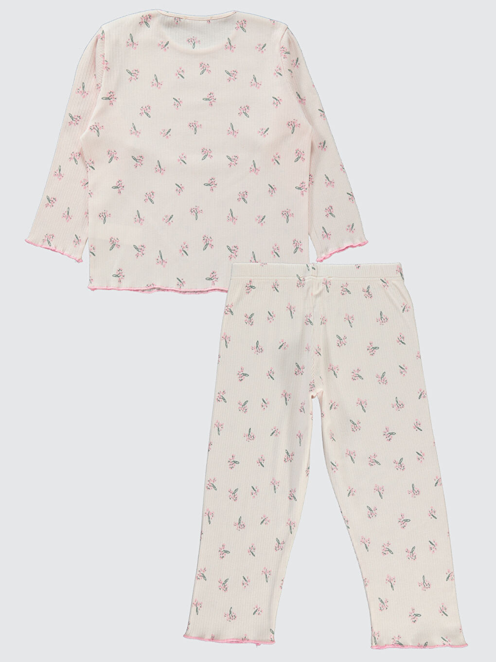 Girls Kız Çocuk Pijama Takımı 10-13 Yaş Pembe-1