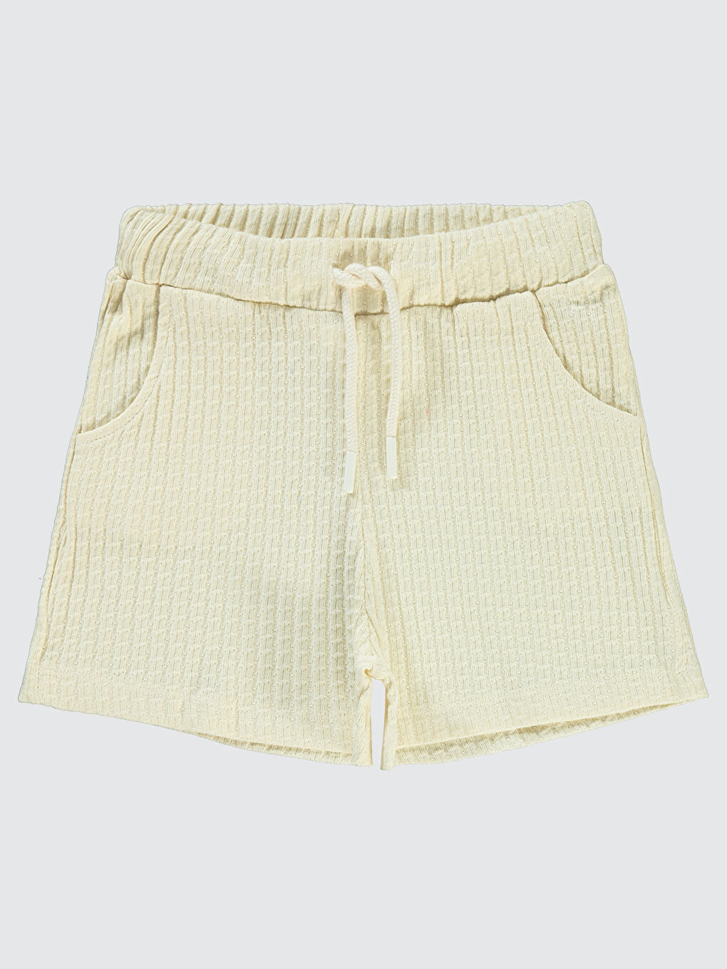 Beyaz Girls Kız Çocuk Şort 6-9 Yaş Tebeşir