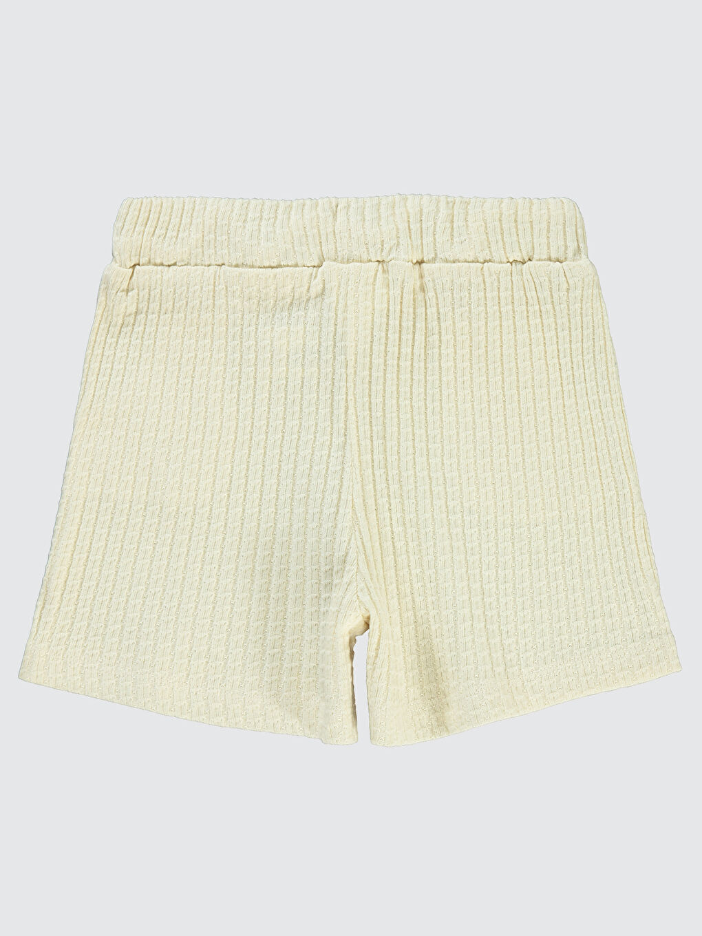 Beyaz Girls Kız Çocuk Şort 6-9 Yaş Tebeşir-1