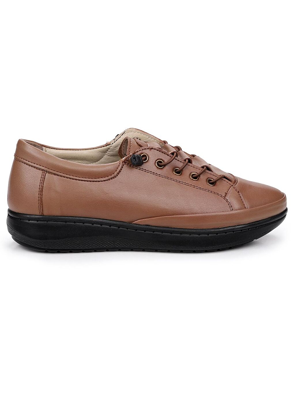 Bej Rahat Konfor Özel Topuk Jeli Anne Günlük Ayakkabı P 30-3