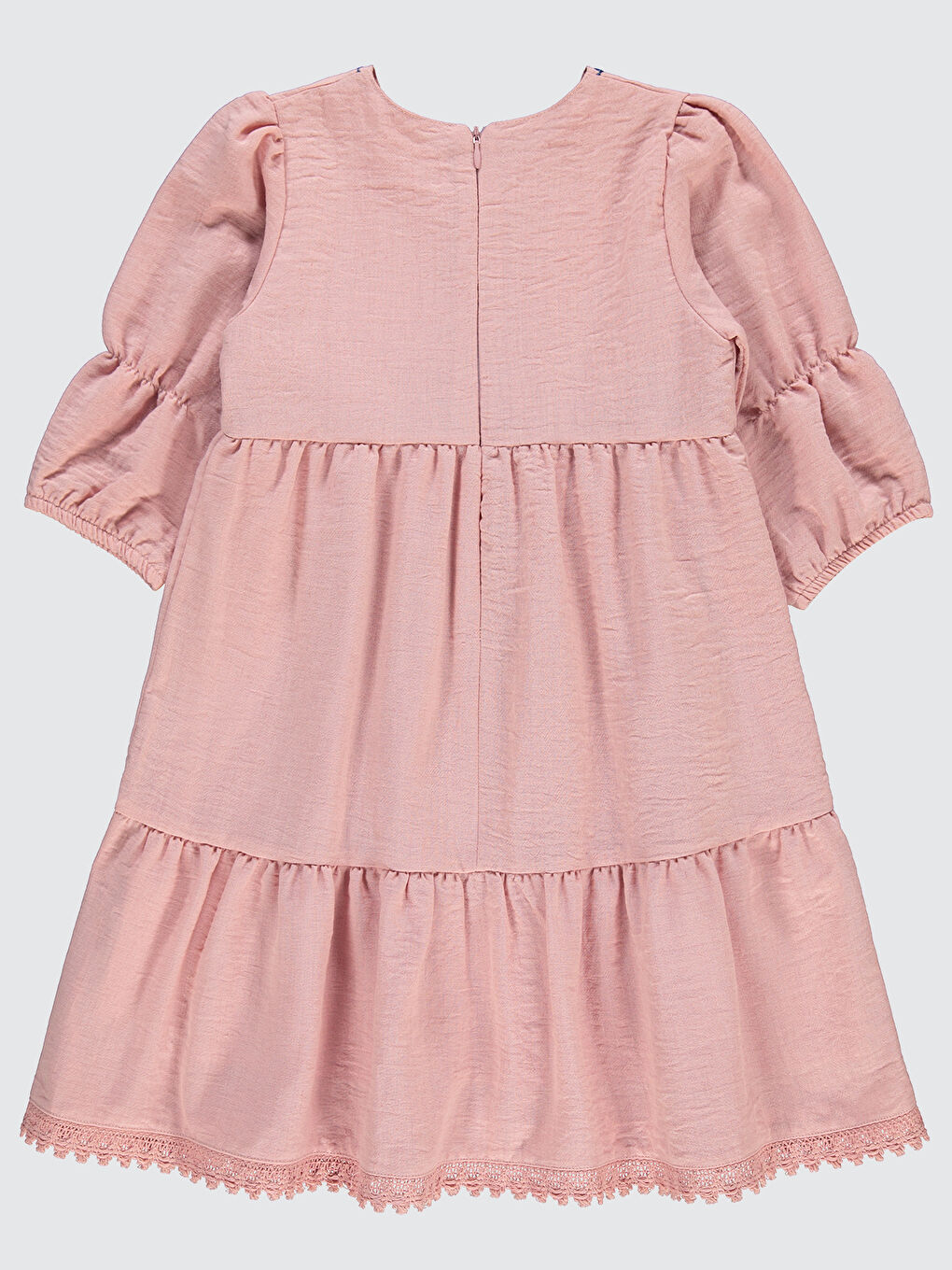 Pembe Girls Kız Çocuk Elbise 6-9 Yaş Gülkurusu Gül Kurusu-1