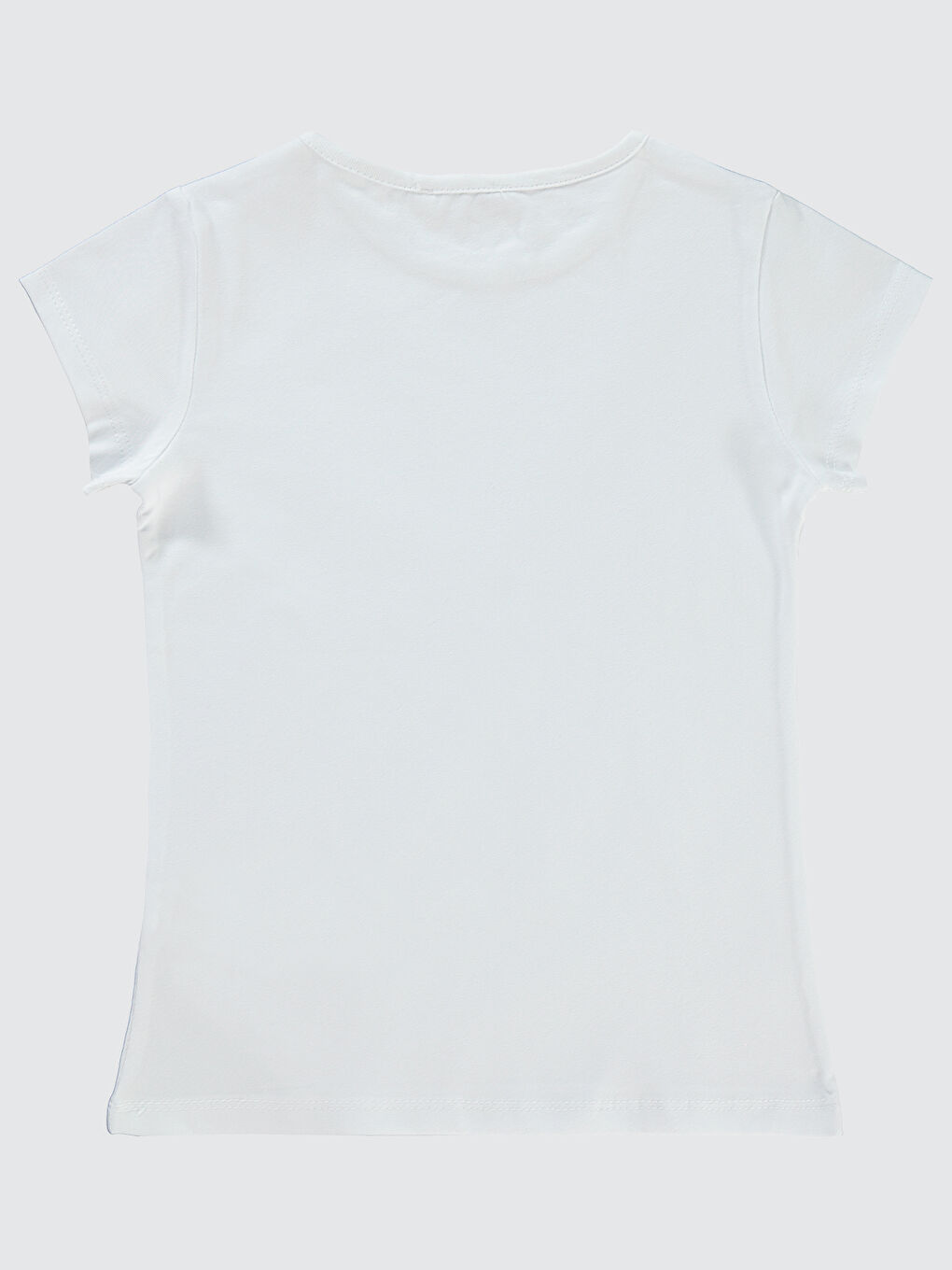 Girls Kız Çocuk Tişört 6-9 Yaş Beyaz-1