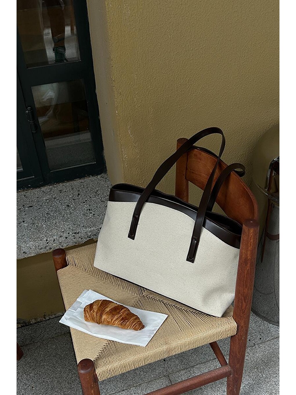 Citta Kanvas Tote Bag Siyah-11