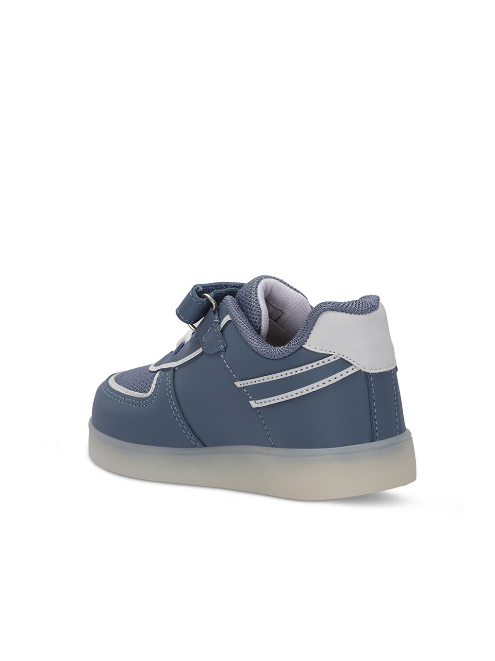 PERLE Erkek Bebek Cırt Cırtlı Mavi Sneaker-2