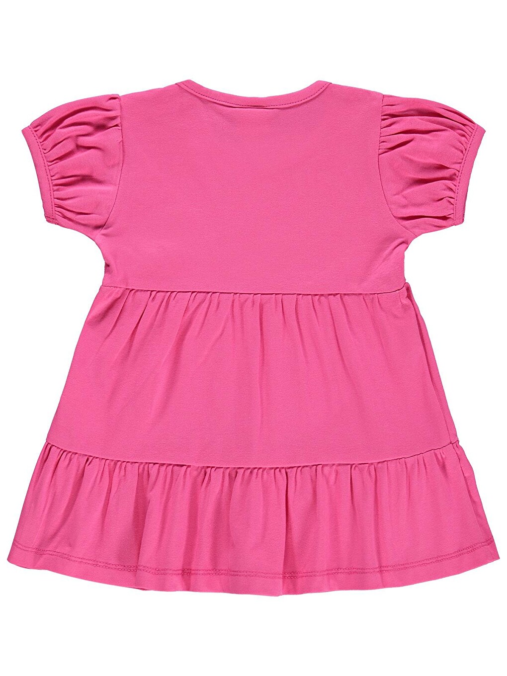 Fuşya Baby Sim İpli Nakış 6-18 Ay Jile Ve Elbise - Fusya-1