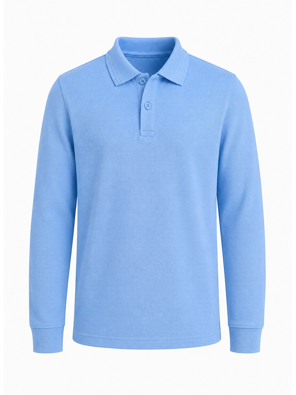 Mavi Kids Polo Yaka Basic Uzun Kollu Unisex Erkek Çocuk Tişört-2