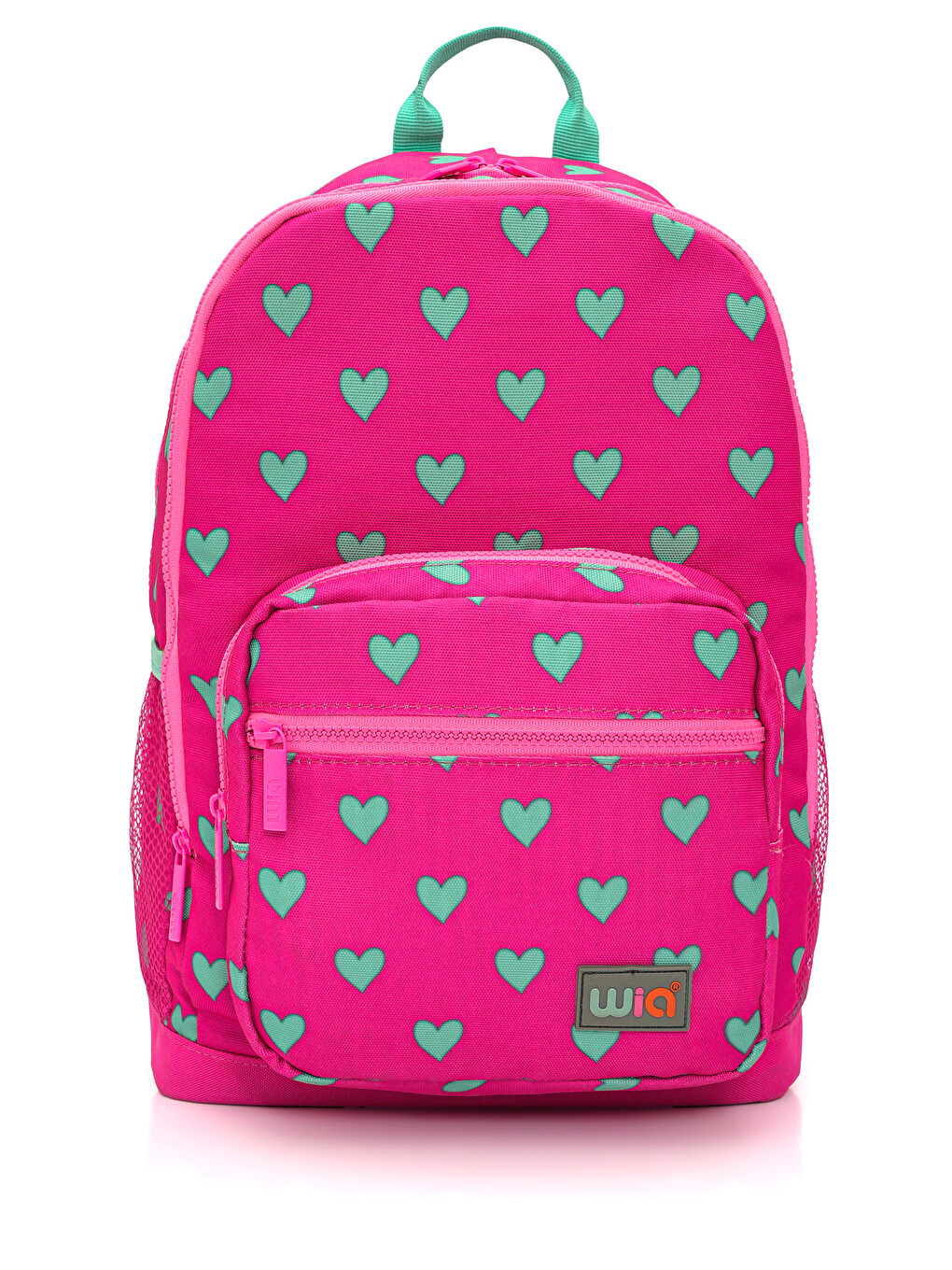 Pembe Kids Kalp Desenli 4 Bölmeli İlkokul Çantası-5