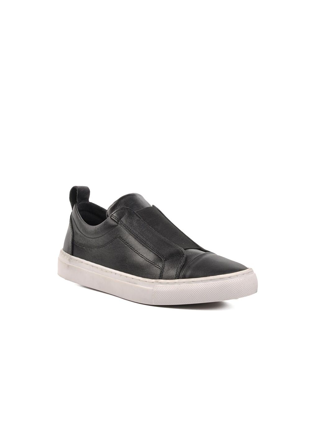 Siyah Hakiki Deri Erkek Casual Ayakkabı Rcdl 4215-2