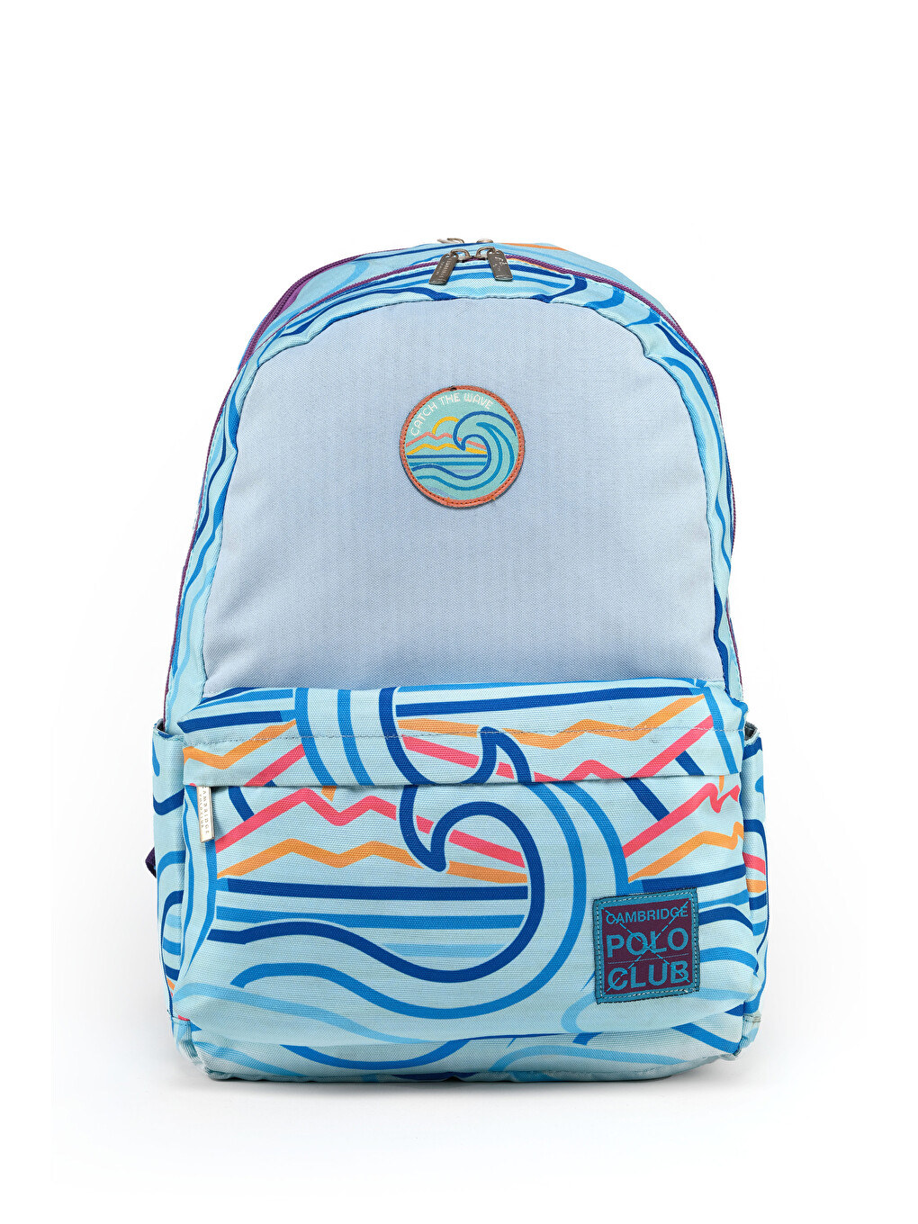 Wave Çift Ana Bölmeli Unisex Çocuk İlkokul Çantası-3
