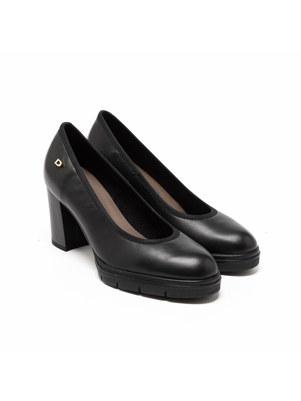 Siyah Kadın Topuklu / Stiletto 483700dp 3700dp Nappa Pelle Nero-2