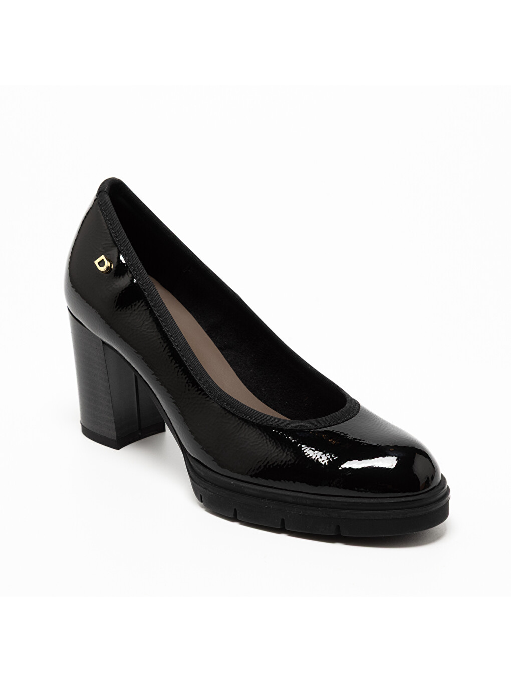 Siyah Kadın Topuklu / Stiletto 483700ds 3700ds Naplak Axel Nero-1