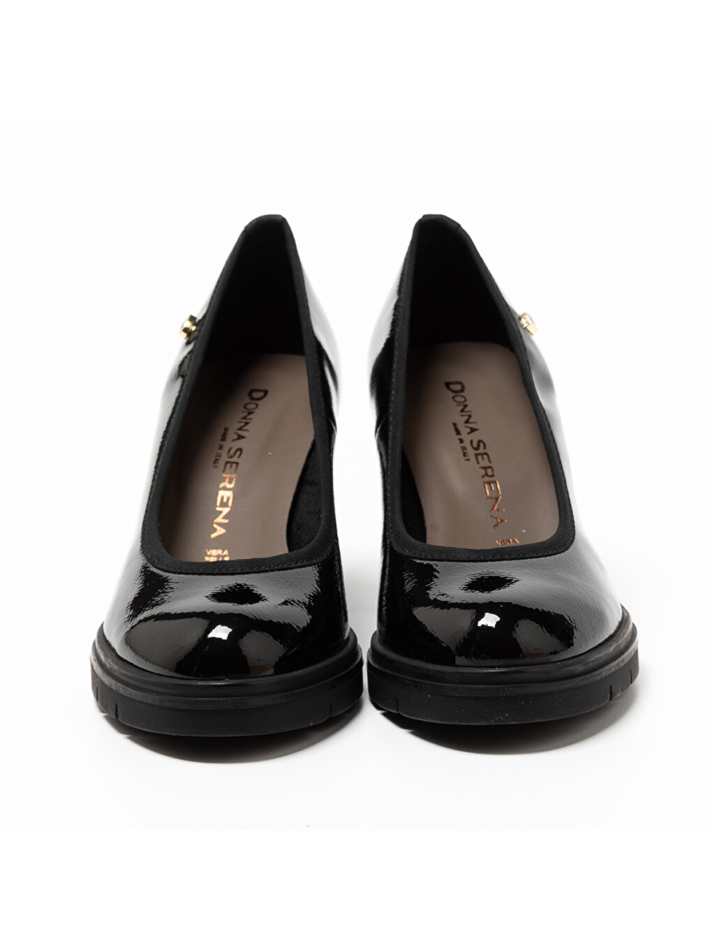 Siyah Kadın Topuklu / Stiletto 483700ds 3700ds Naplak Axel Nero-5