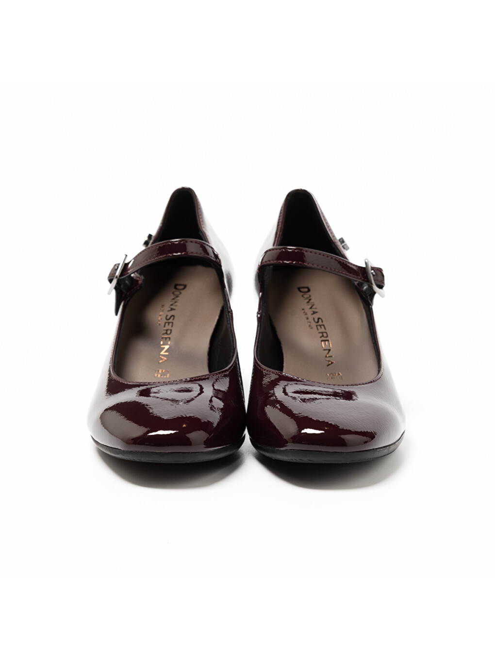 Bordo Kadın Klasik Ayakkabı 235743ds 5743ds Slıde Naplack Bordeaux-5
