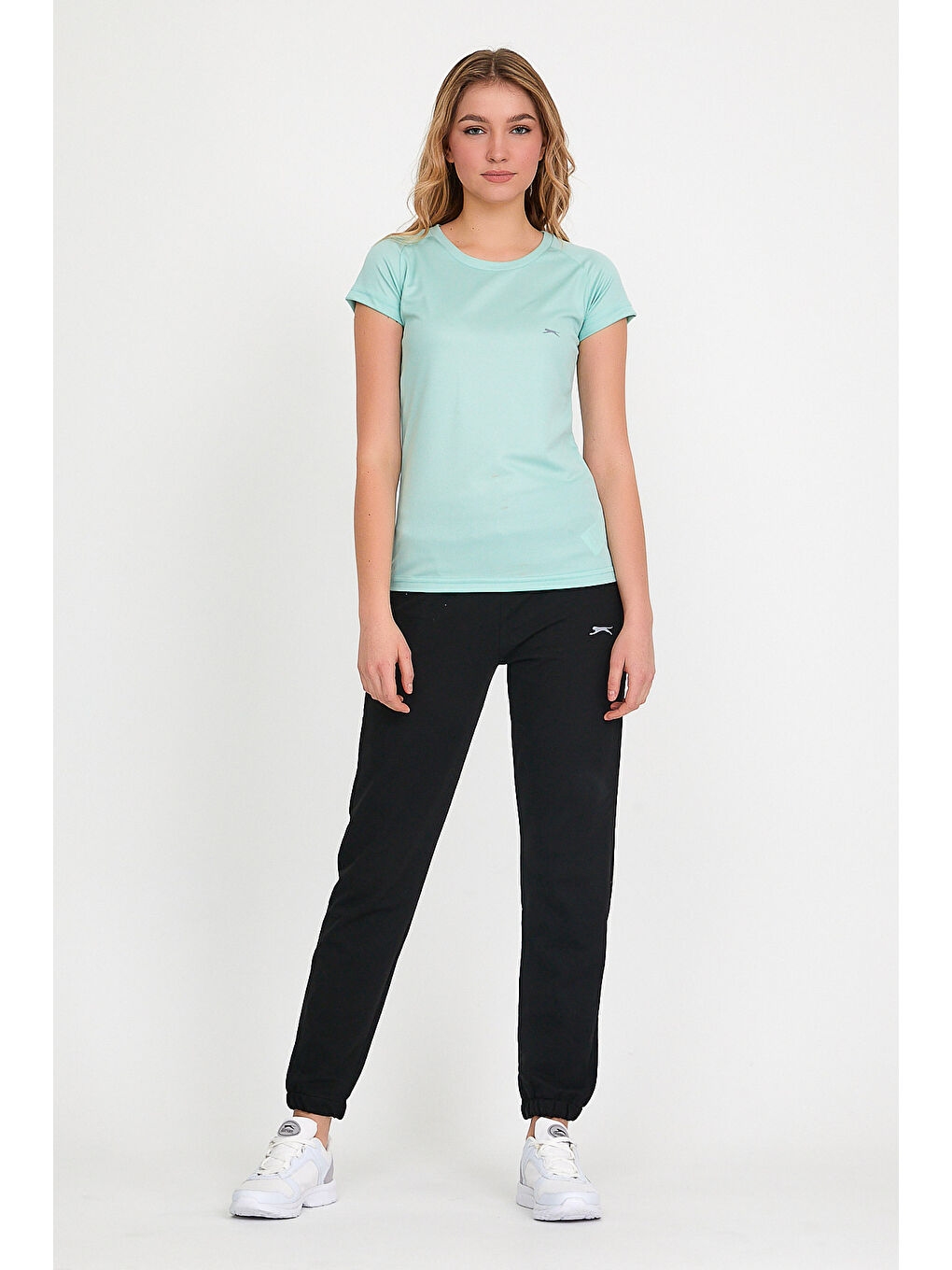 SLAZENGER Yeşil RELAX Kadın Tişört Nane - 4