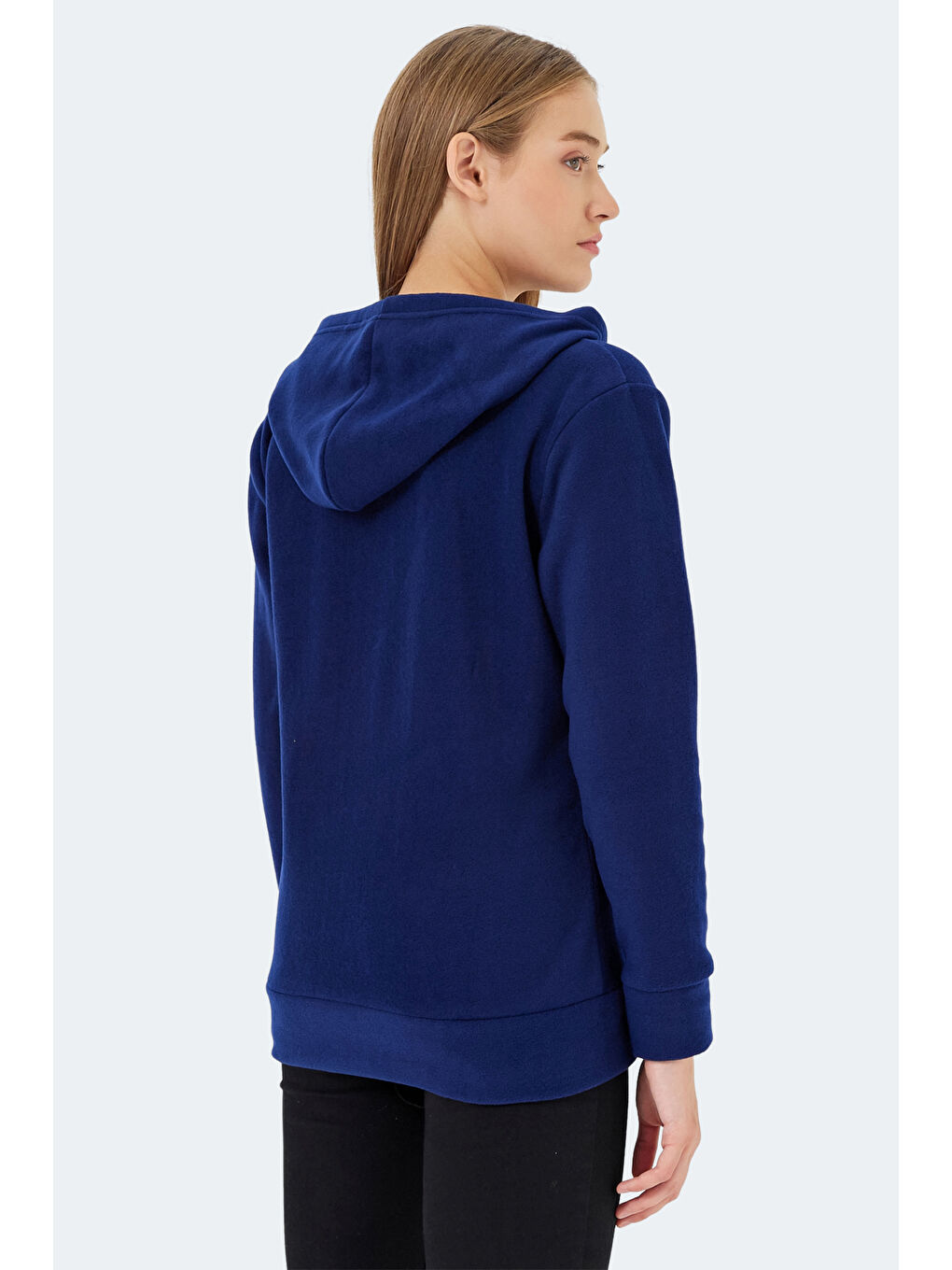 SLAZENGER SOFAL I Kadın Polar Sweatshirt Lacivert-1