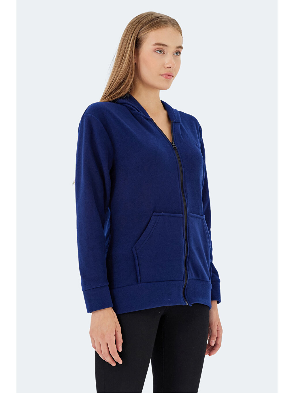 SOFAL I Kadın Polar Sweatshirt Lacivert-2