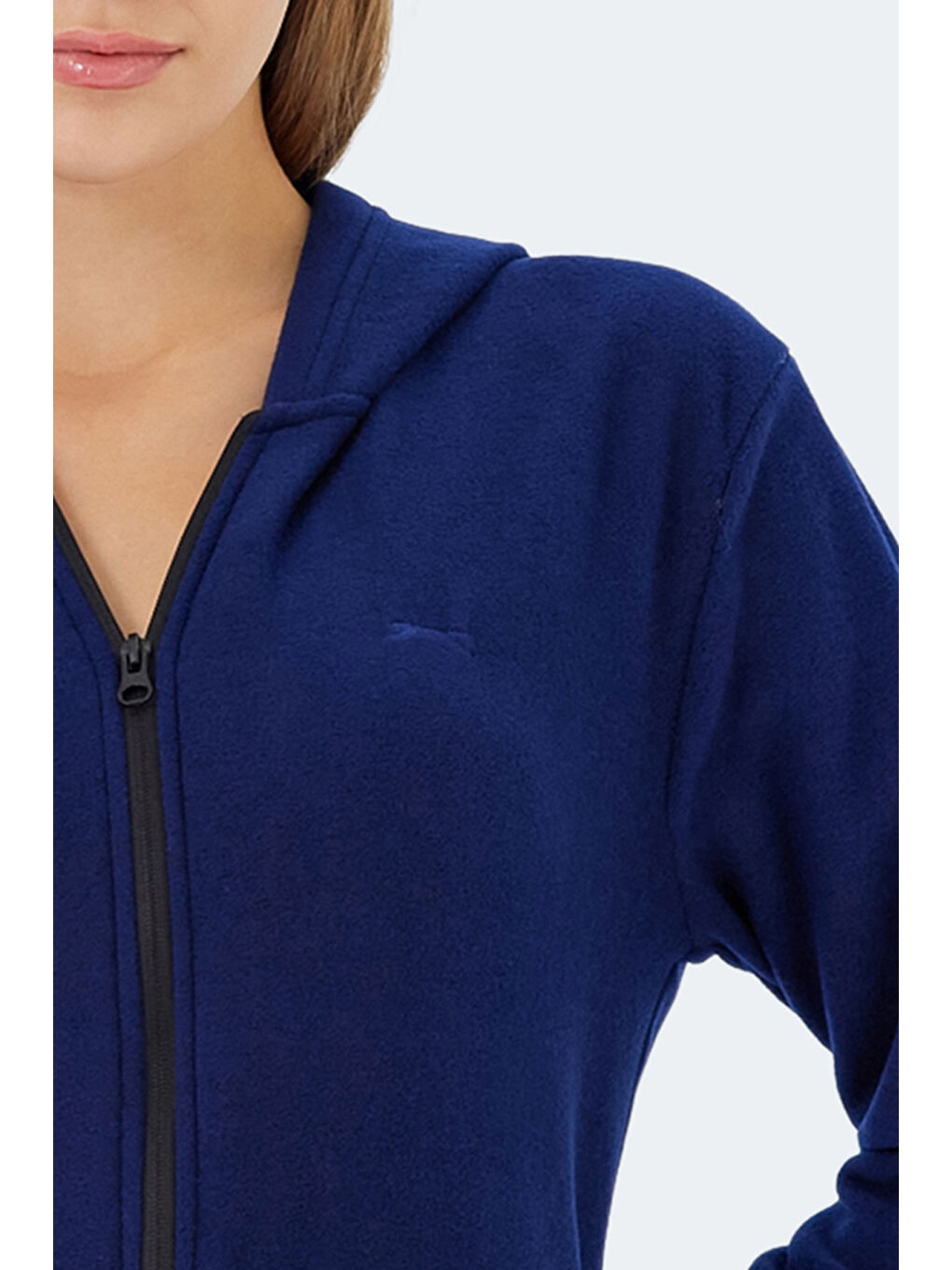 SOFAL I Kadın Polar Sweatshirt Lacivert-4