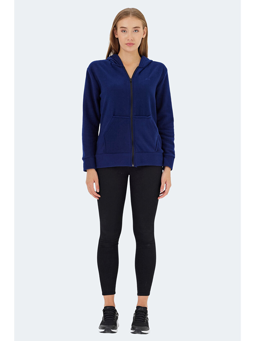 SOFAL I Kadın Polar Sweatshirt Lacivert-6