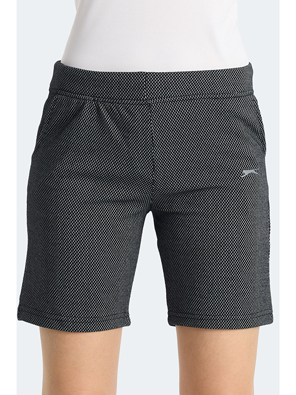 SLAZENGER IRMUSKA Kadın Fitness Şort Siyah