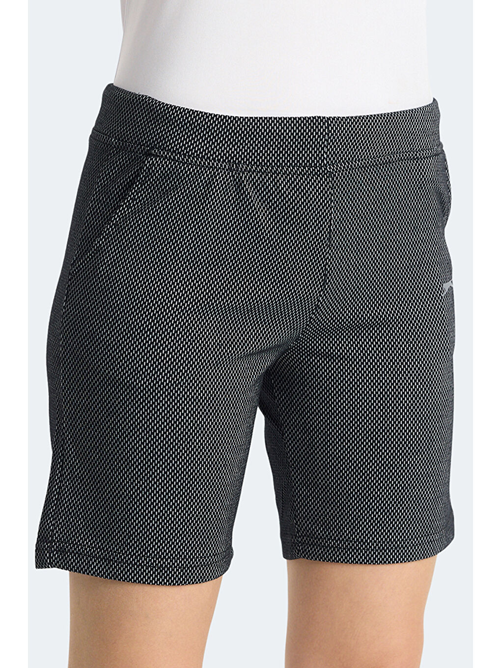 SLAZENGER IRMUSKA Kadın Fitness Şort Siyah - 2