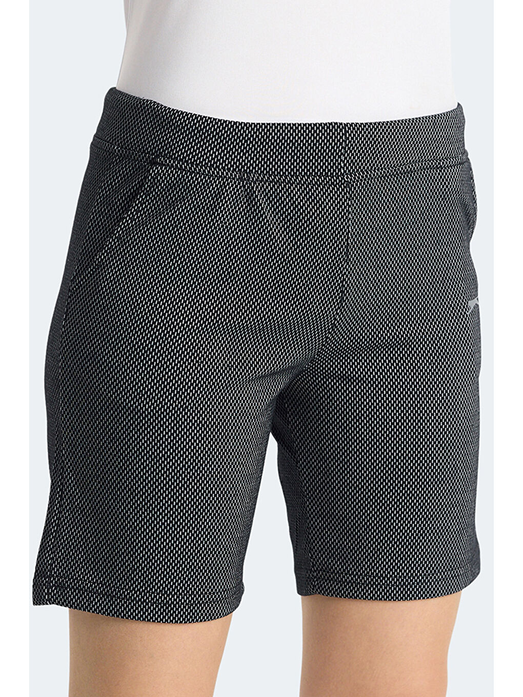 SLAZENGER IRMUSKA Kadın Fitness Şort Siyah - 4