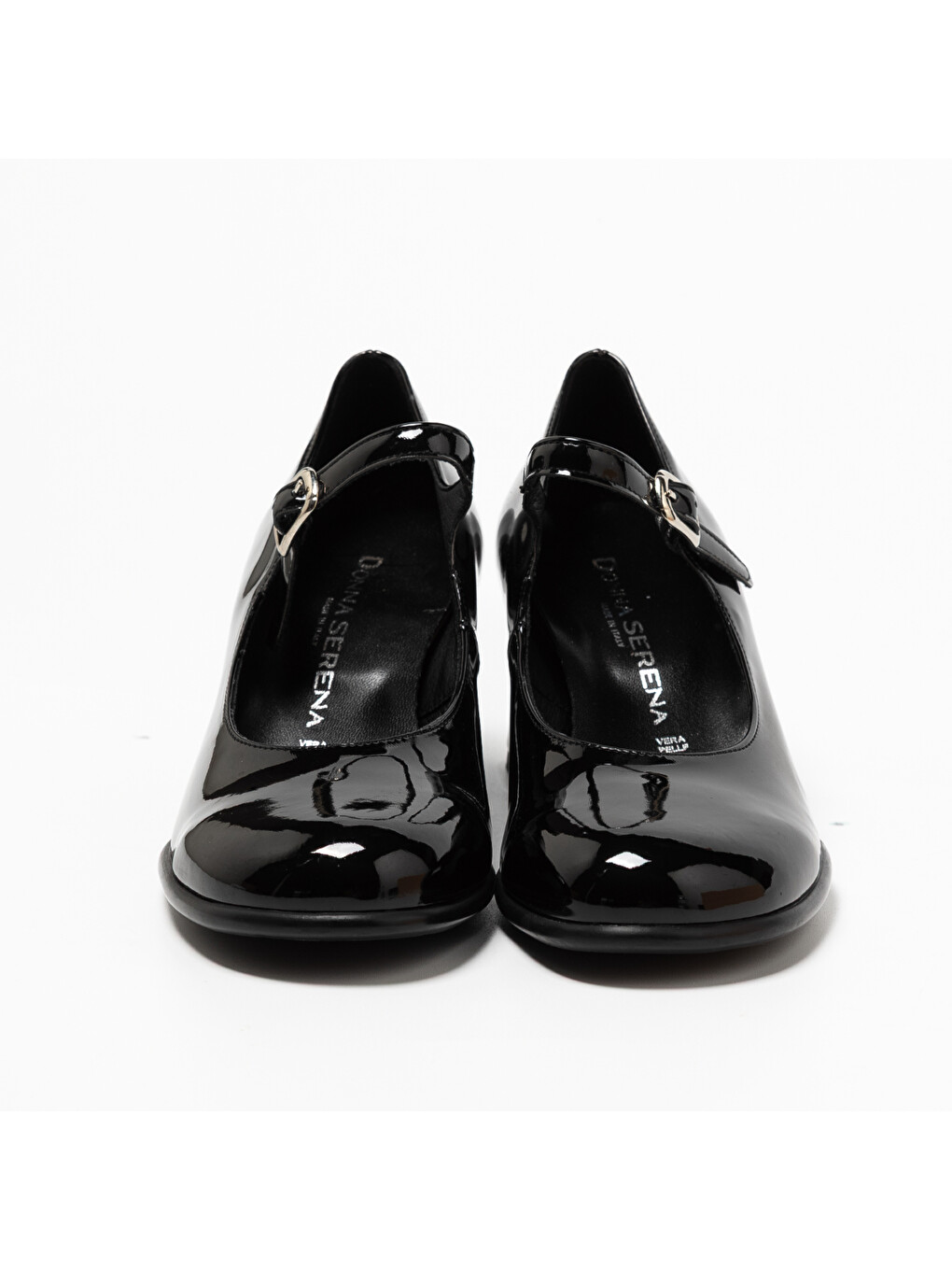 Siyah Kadın Topuklu / Stiletto 204919 4919 Vernice Nera-5