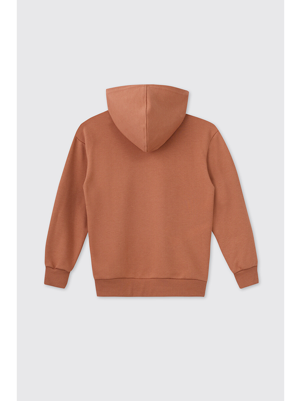 Kahverengi Erkek Çocuk Kiremit Sweatshirt-1