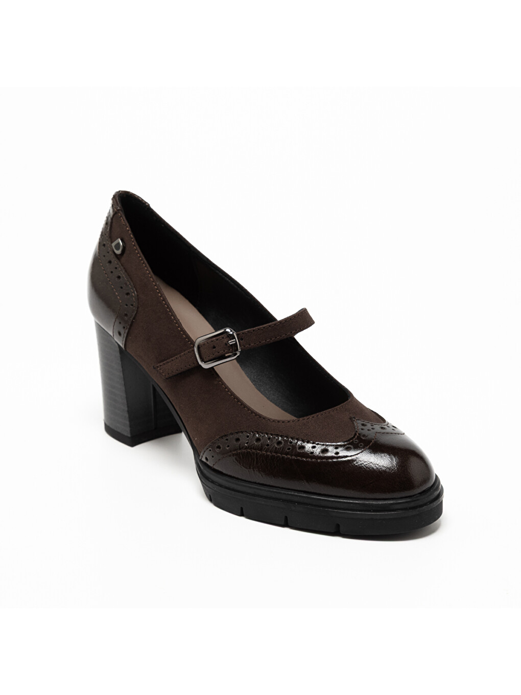 Kahverengi Kadın Topuklu / Stiletto 485787dm 5787dm Camoscıo Tdm/nap Pel Td-1