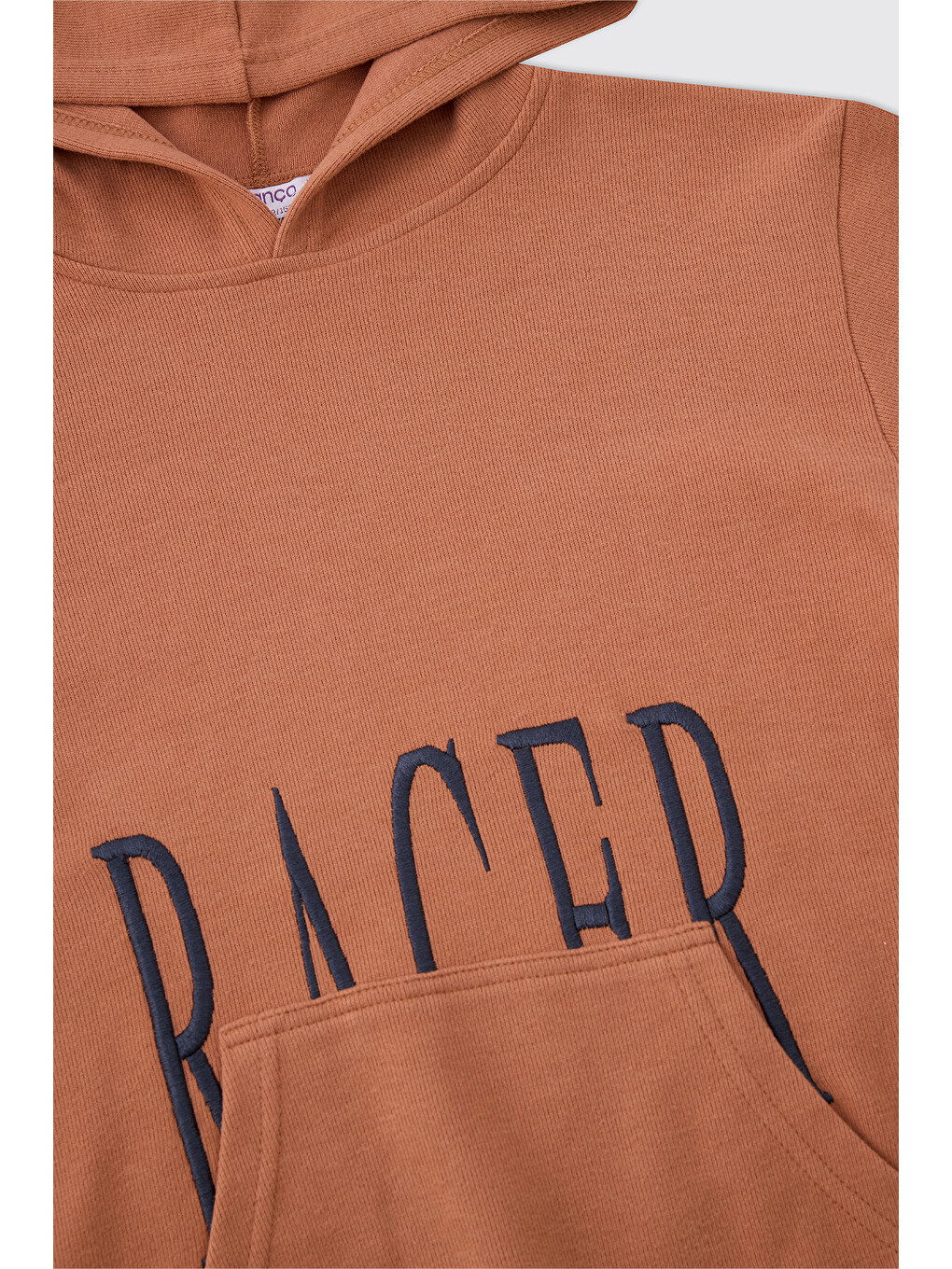 Kahverengi Erkek Çocuk Kiremit Sweatshirt-2