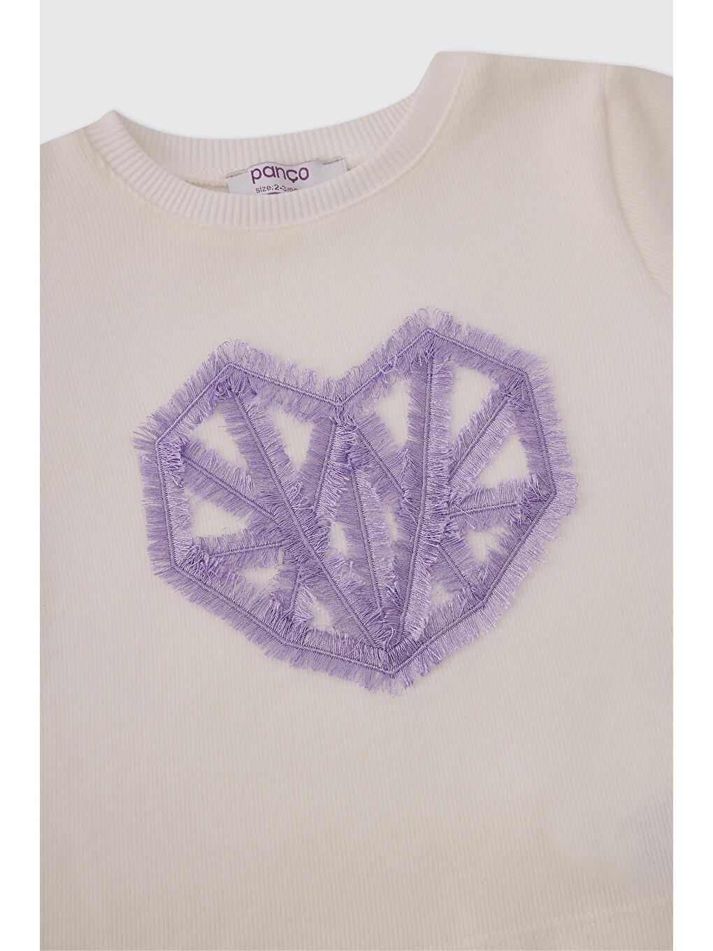 Kız Bebek Ekrulıla Sweatshirt-2