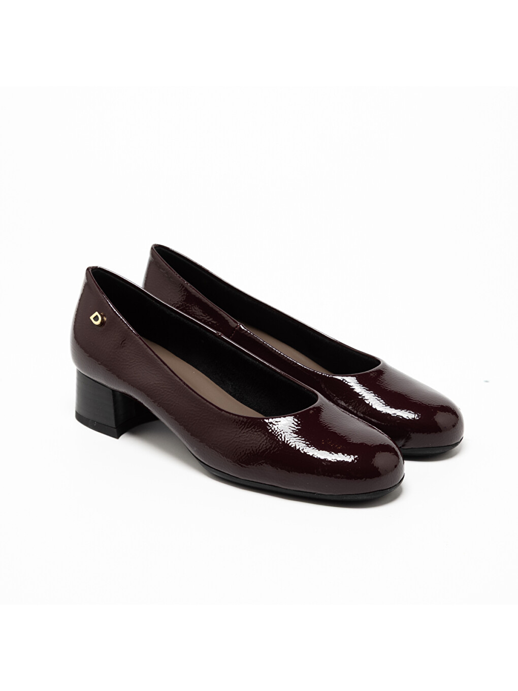 Bordo Kadın Topuklu / Stiletto 4l5863ds 5863ds Slıde Naplack Bordeaux-2