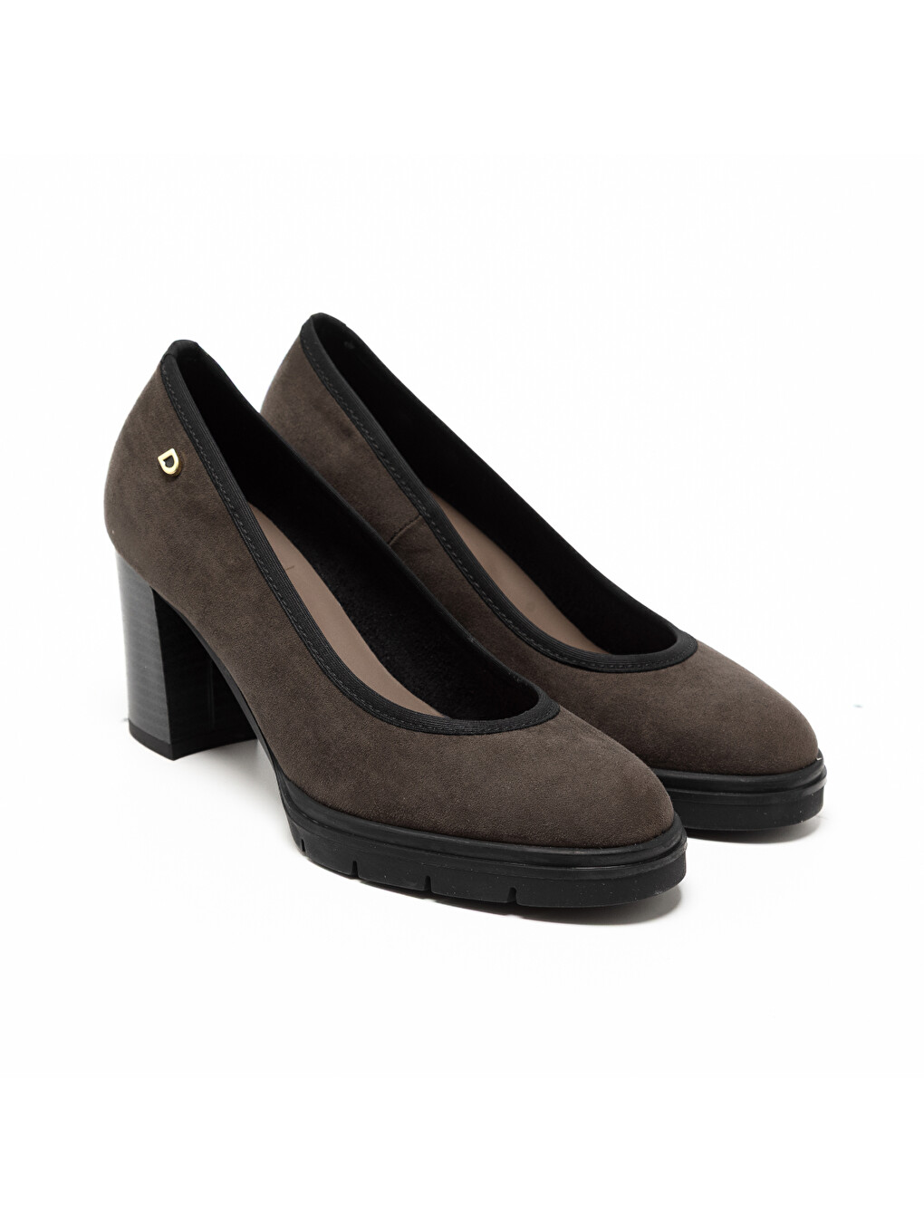 Kahverengi Kadın Topuklu / Stiletto 483700ds 3700ds Camoscio Taupe-2