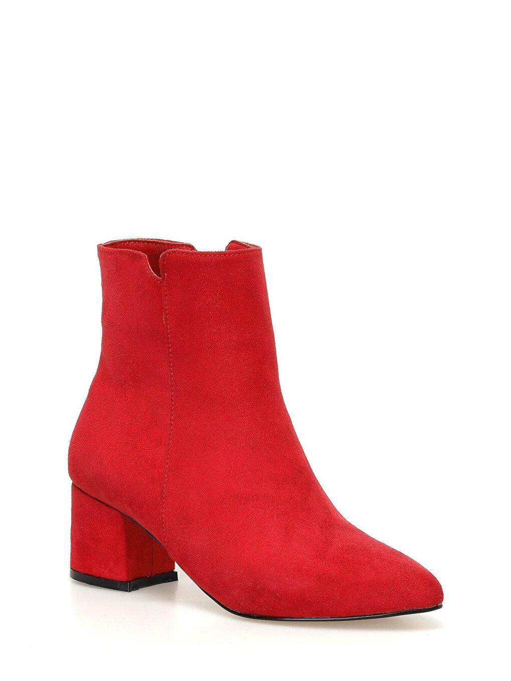 EARL 3PR Kırmızı Kadın Topuklu Bot-1