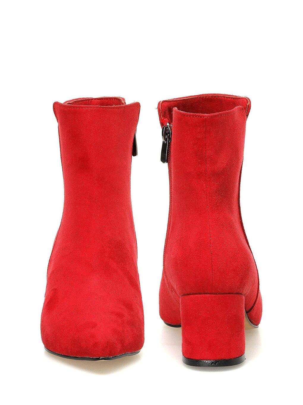 EARL 3PR Kırmızı Kadın Topuklu Bot-4