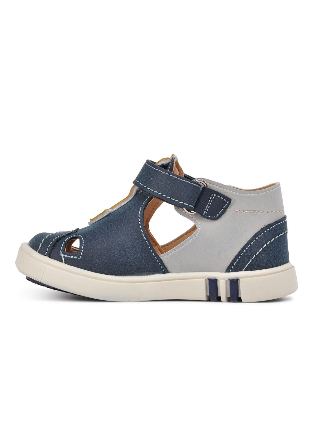 210110 Lacivert-Bej-Hardal Erkek Çocuk Ayakkabı-1