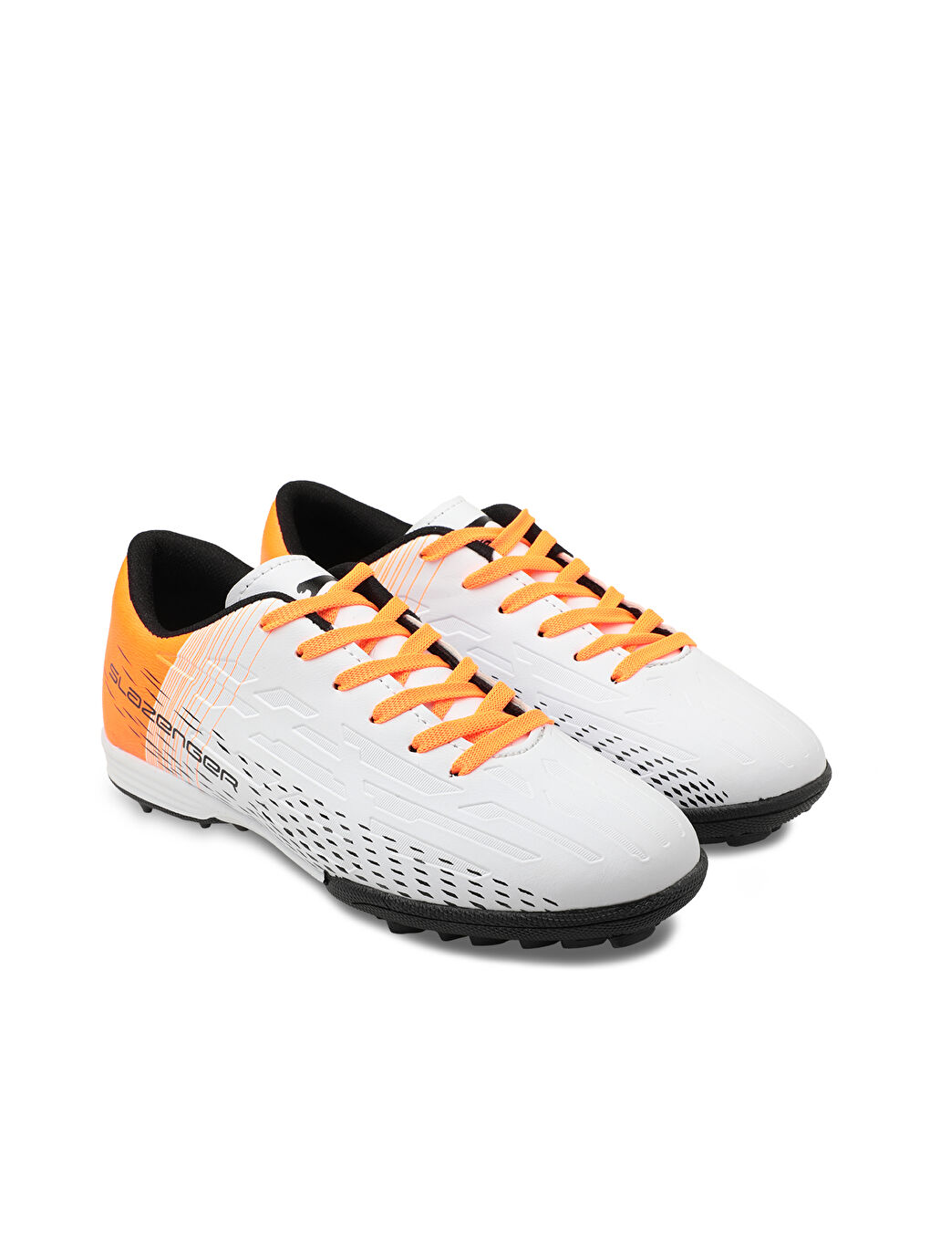 SCORE I HS Erkek Çocuk Halı Saha Beyaz / Turuncu Futbol Ayakkabısı-1