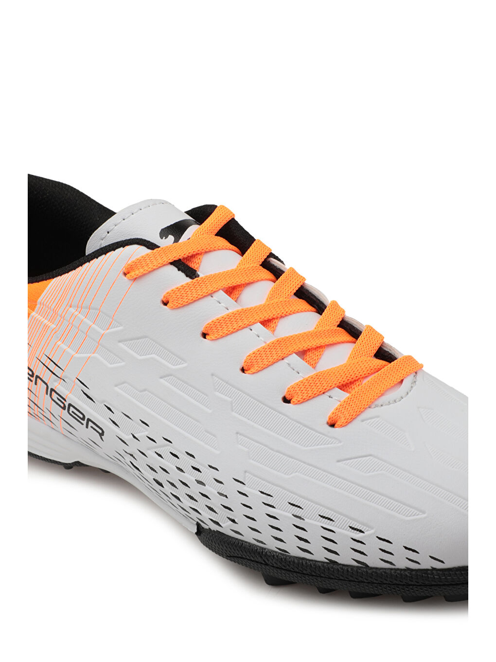 SCORE I HS Erkek Çocuk Halı Saha Beyaz / Turuncu Futbol Ayakkabısı-3