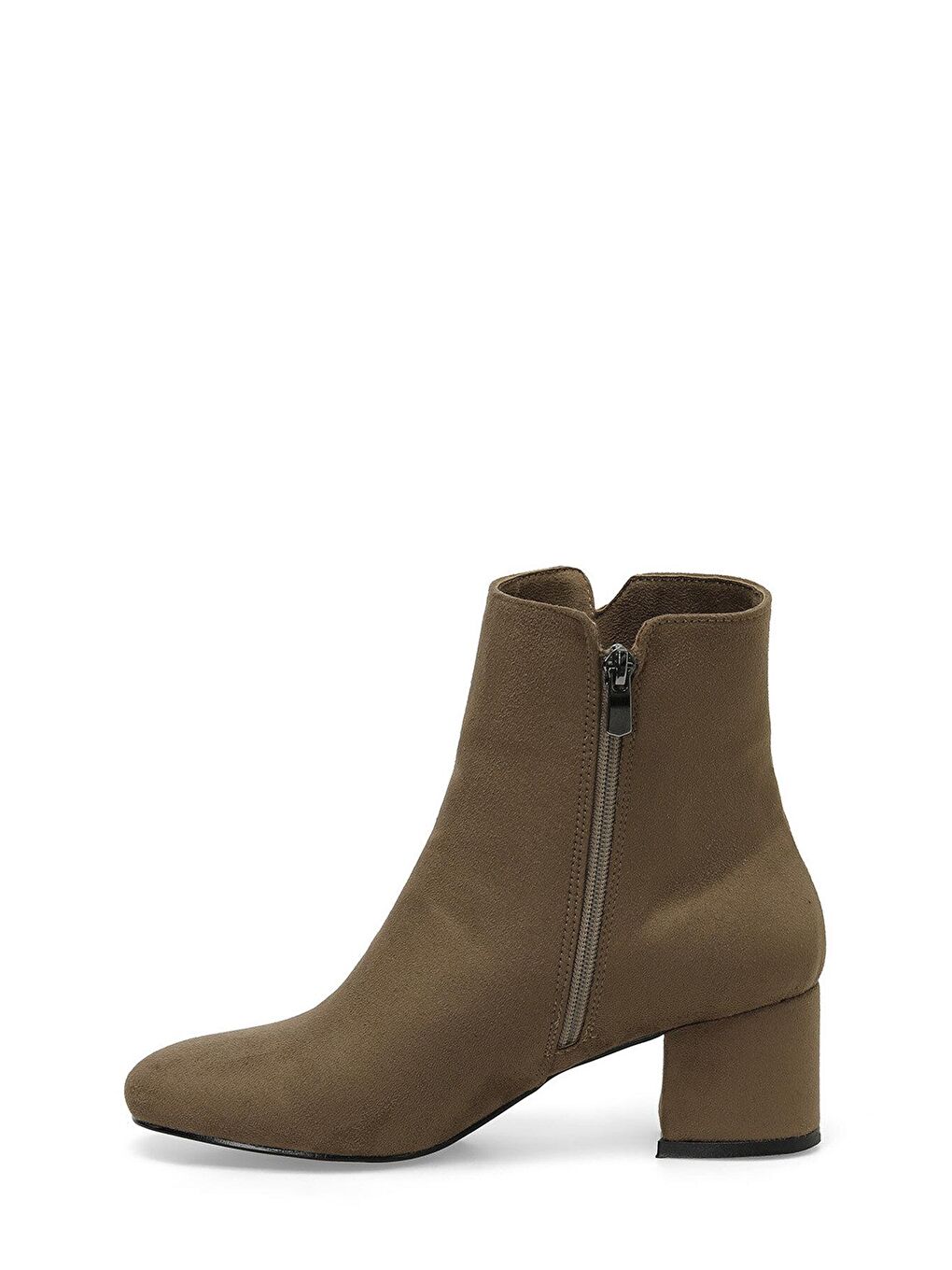 AXEL 3PR Bej Kadın Topuklu Bot-2