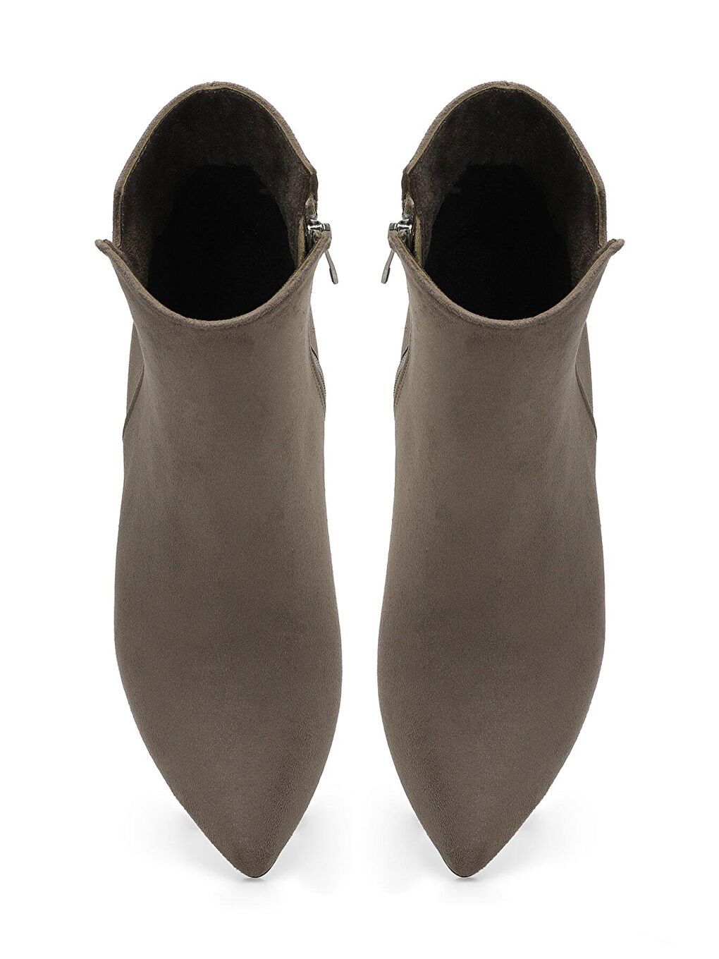 ARTHUR 3PR Bej Kadın Topuklu Bot-3