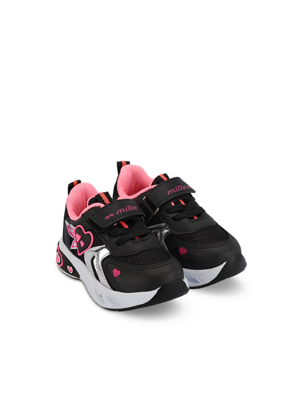 PAOLINO IN Kız Çocuk Sneaker Ayakkabı Siyah-1