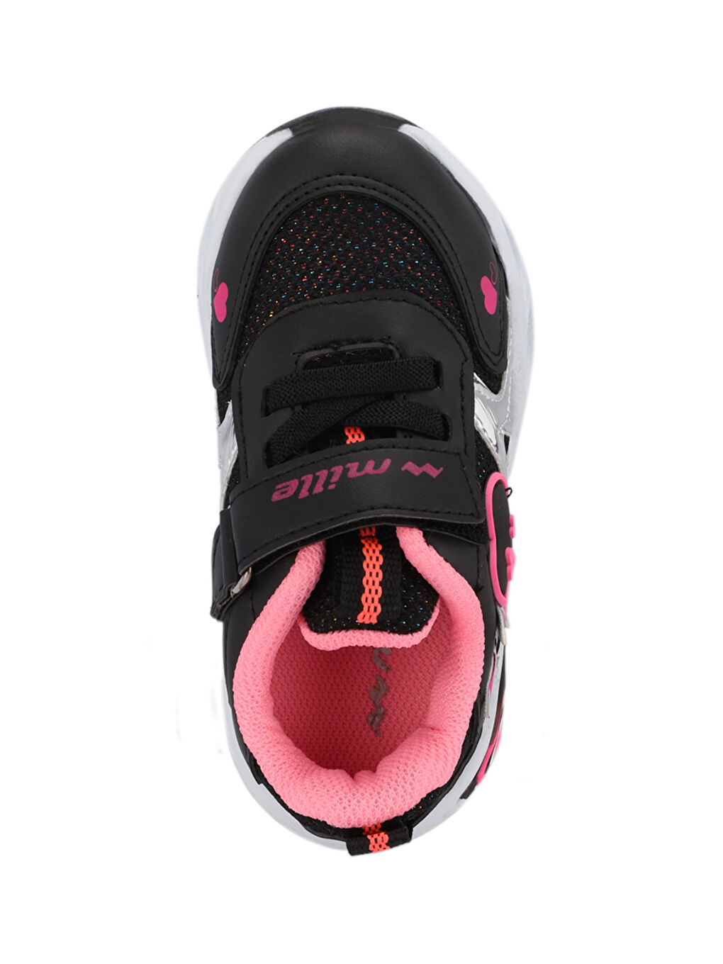 PAOLINO IN Kız Çocuk Sneaker Ayakkabı Siyah-4