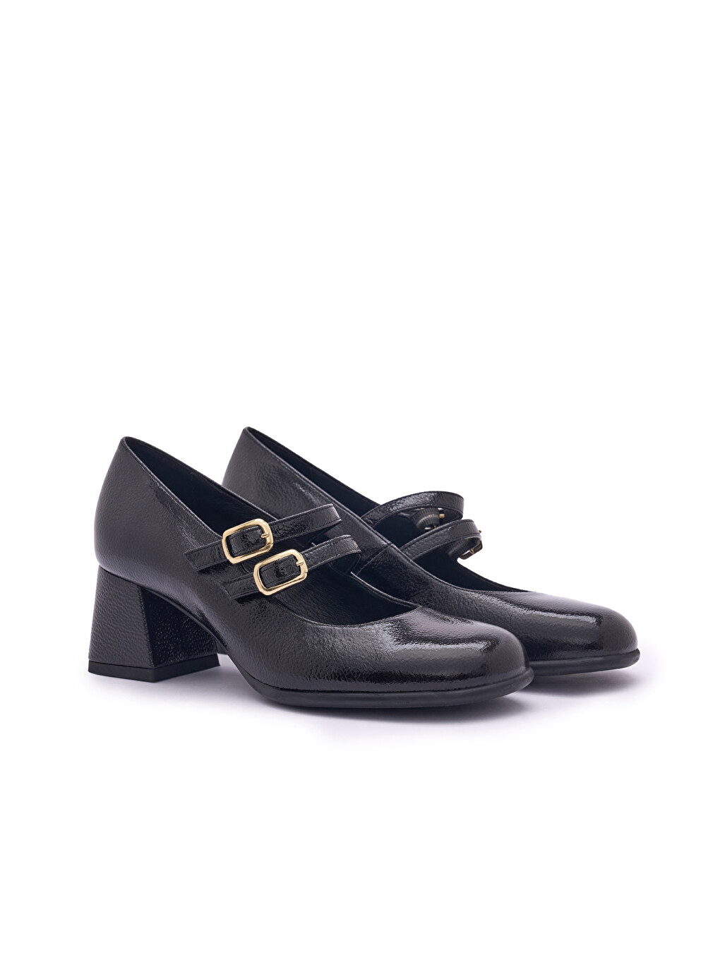 Siyah Kadın Topuklu / Stiletto 205307ds 5307ds Naplack-2