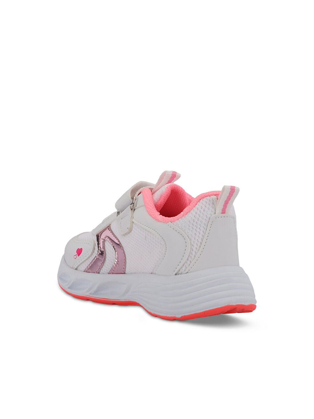 PAOLINO IN Kız Çocuk Beyaz / Pembe Sneaker-2
