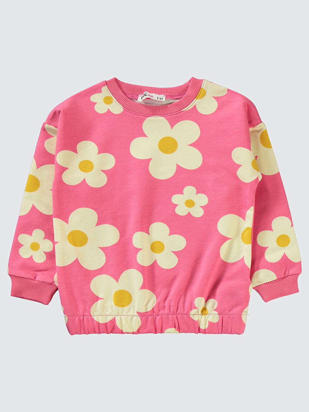 Kız Çocuk Eşofman Takımı 2-5 Yaş Pembe Sıklamen-1